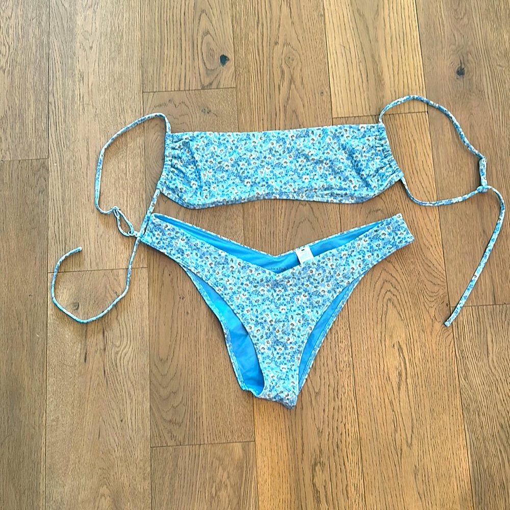 Abercrombie and Fitch floral bikini